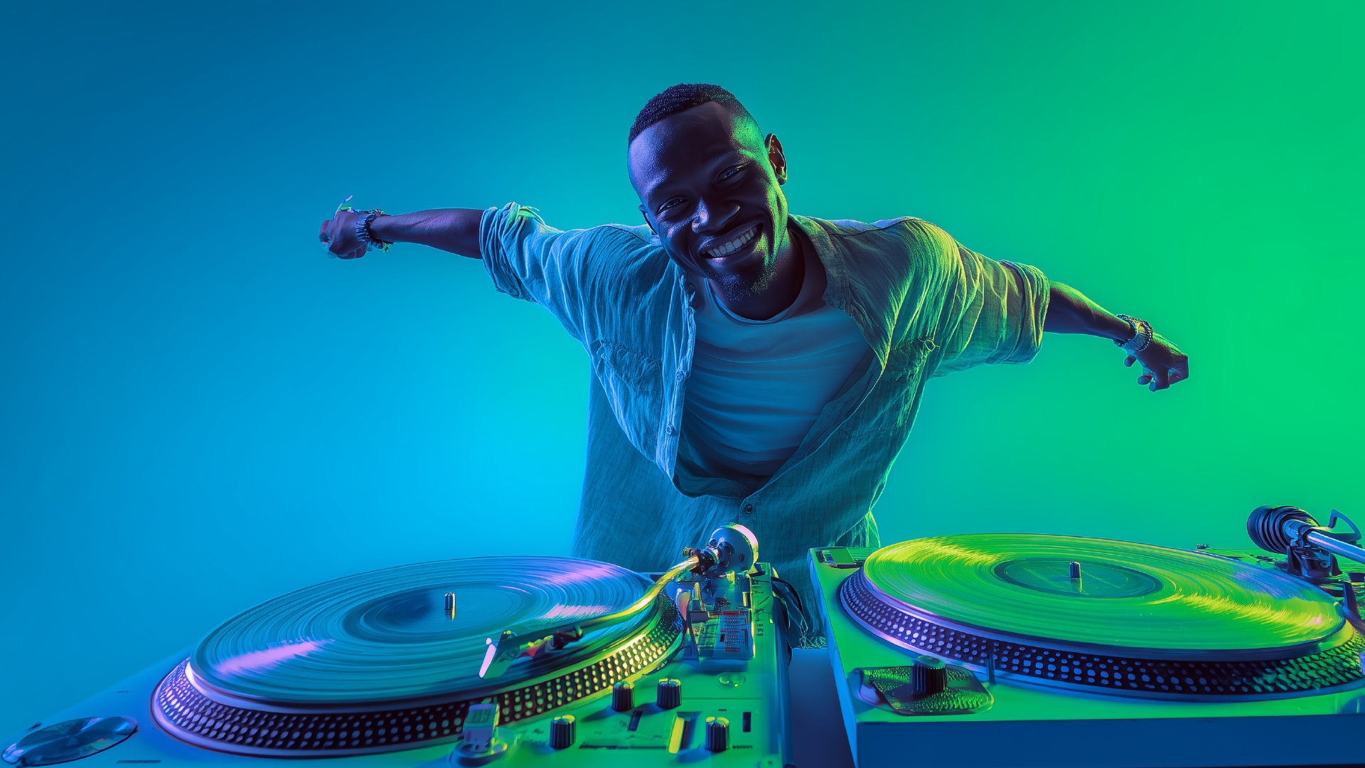They see turntables. We see your tables turning.